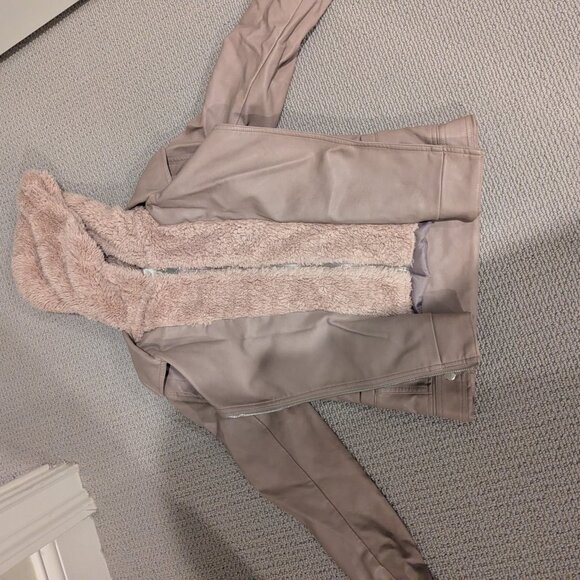 Coffee Shop Faux Leather Jacket - Picture 2 of 4